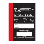 Memo Books 144P A6 Hard Covers Pack Of 10