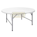 Round Plastic Fold Up Table