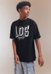 Cotton Jersey T-Shirt - Black & Los Angeles