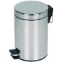 Dustbin Chrome Sensea Metro 3L