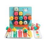 Rainbow Stack & Lacing Button Box