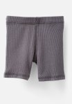 Cotton On Rain Rib Bike Shorties - Washed Rabbit Grey