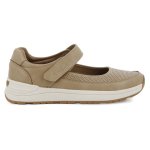 Pierre Cardin Velcro Strap Flat - Beige - 8