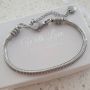 EB7-CQ01099 - Stainless Steel European Charm Bracelet Extender Chain Adjustable - 16CM + 6CM Extender Chain
