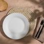 Round Seagrass Placemat Natural Light
