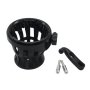 Motorcycle Drinking Holder Cup For Honda GL1800 Black