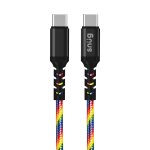 Snug Type-c To Type-c Rainbow Cable – 1.2 Meter