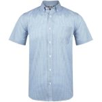 Mens Short Sleeve Edinburgh Shirt Blue