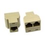 RJ45 Female To Female Splitter Adapter Pack Of 2