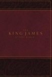 The King James Study Bible Imitation Leather Burgundy Full-color Edition Leather Fine Binding
