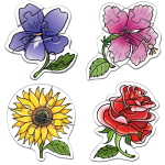 Creatives Early Puzzles Flowers