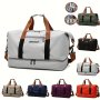 Travel Duffel Bag Large Capacity Lightweight Oxford Fabric Carry-on Handbag Multipurpose Portable Overnight Bag With Shoulder Strap