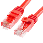 Acconet. Acconet CAT6 1M Utp Flylead Patch Lead Red CAT6-FLY-1-RED-CAT6-FLY-1-RED