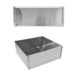 Aluminium Square Pan 230 X 230 X 100MM