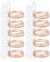 LED Fairy Lights Battery Powered Wine Bottle Cork Warm White 2M - 10 Set