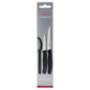 Victorinox Swiss Army Victorinox Black Paring Peeler Knife Set 3 Pack