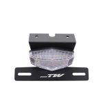Tail Tidy Kit For TW200 Tw 200 1989-2024 Fender Eliminator Kit Equipped License Plate Holder Integrated LED Tail Light Brake & T