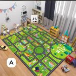 Kids Room Carpets - C - Town Grey