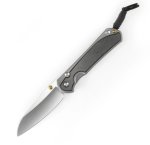 Large Sebenza 31 Bog Oak Magnacut Insingo Glass Blasted L31-1124