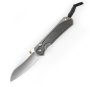 Large Sebenza 31 Bog Oak Magnacut Insingo Glass Blasted L31-1124