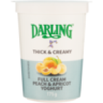 Thick & Creamy Peach & Apricot Full Cream Yoghurt 175G