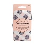 7PC Manicure Travel Case - Animal Spots