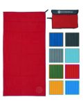 Eccosophy Microfiber Beach Towel Quick Dry Gym Towel Highly Absorbent With Ribbed Texture Lightweight Ideal For Travel Pool Yoga