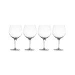 4 Piece 620ML Crystal Glass Set Clear