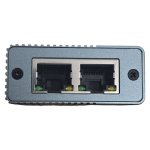 RJ45 Network Split Adapter 1-TO-2 Port 1000MBPS