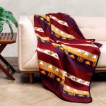 Moholobela Maroon camel - 155 X 165 Cm
