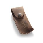 Brown Leather Pouch - 13 Cm