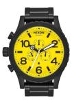 Nixon 51-30 Chrono Men's Watch - All Black Yellow