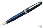 Platinum President Fountain Pen Blue