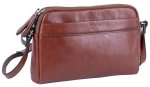 Polo Vega Double Zip Sling Brown