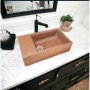 Indoor & Outdoor Choc Plum Rectangle Concrete Basin/sink 42X24X11.5CM