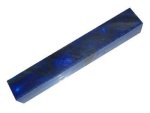 Pen Blank Acrylic Dark Blue With Black Line
