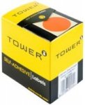 C32 Round Col. Code Labels - Orange 32MM 75 Pack - 1 Roll