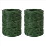 1 0MM Green Floral Bind Wire For Flower Bouquets Length 210M