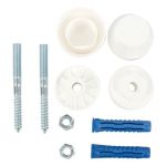 Rawlplug Washbasin Mounting Kit With 10MM 4ALL Plugs And Screws