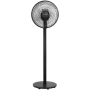Elektra 30CM Stand Fan - Black