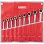 Kennedy-pro Metric Combination Spanner Set 10 - 19MM Set Of 9 Chrome Vanadium Steel KEN5823990K