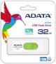 Adata UV320 32GB USB 3.1 3.1 Gen 2 Type-a USB Flash Drive - White/green