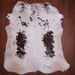 As Grade Nguni Hide 587 Brown white L - Large Brown white Speckled