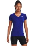 Women's Ua Tech Twist V-neck - Bauhaus Blue XS