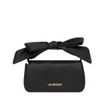 Borsa Satin Bow -black gold