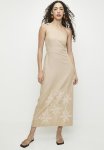 Superbalist Linen Look Asym Midi Dress - Neutral