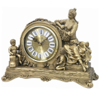 Rhythm Heritage Mantel Clock 34.5 Cm X 26.5 Cm X 14 Cm