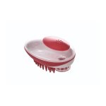 M-PETS Rubeaz Soap Dispenser And Brush - Red