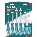 Screwdriver Set 6 Piece Total Tools HT250606
