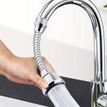 1PC Kitchen Faucet Extension Anti-splash Water Universal Rotating Basin Universal Vegetable Wash Basin Pool Booster External Con